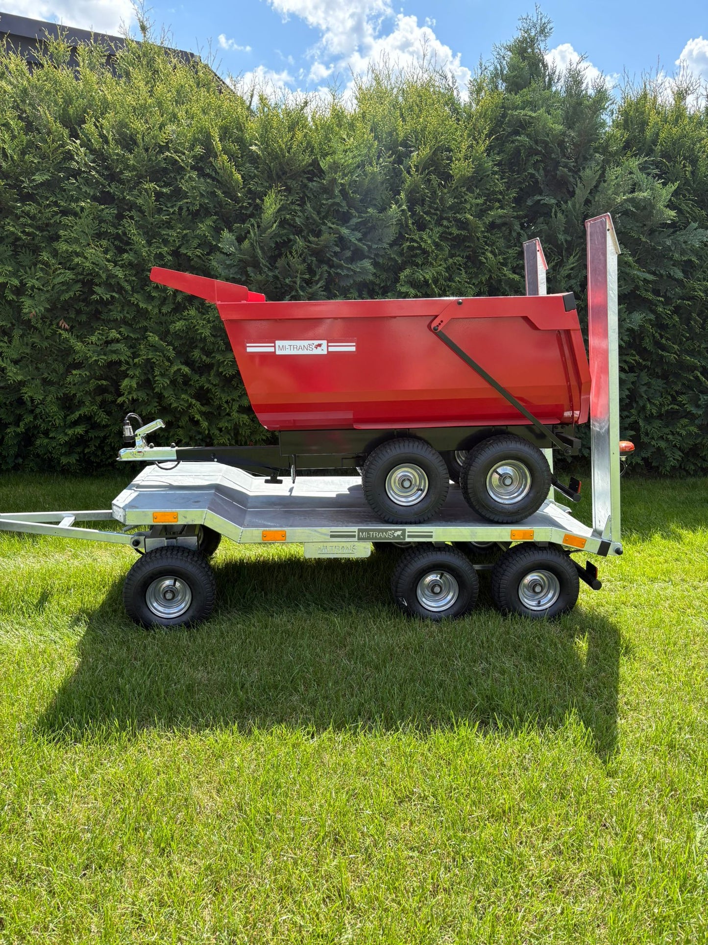 🇬🇧 MI-TRANS Mini Trailer – Flatbed Platform (500 kg)