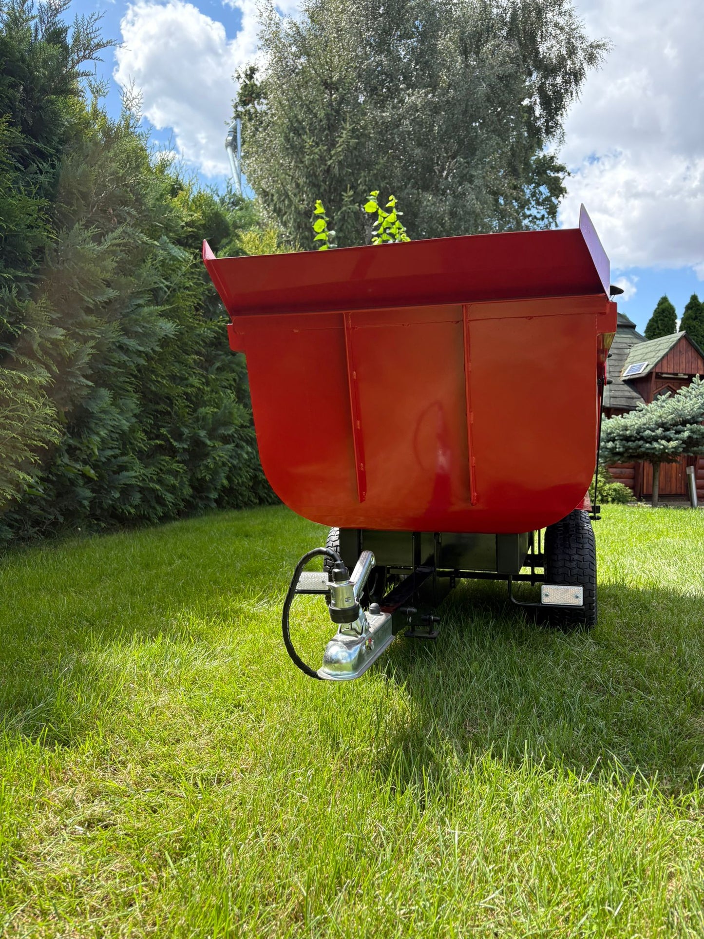 🇬🇧 MI-TRANS Mini Tipping Trailer – Electric Lift