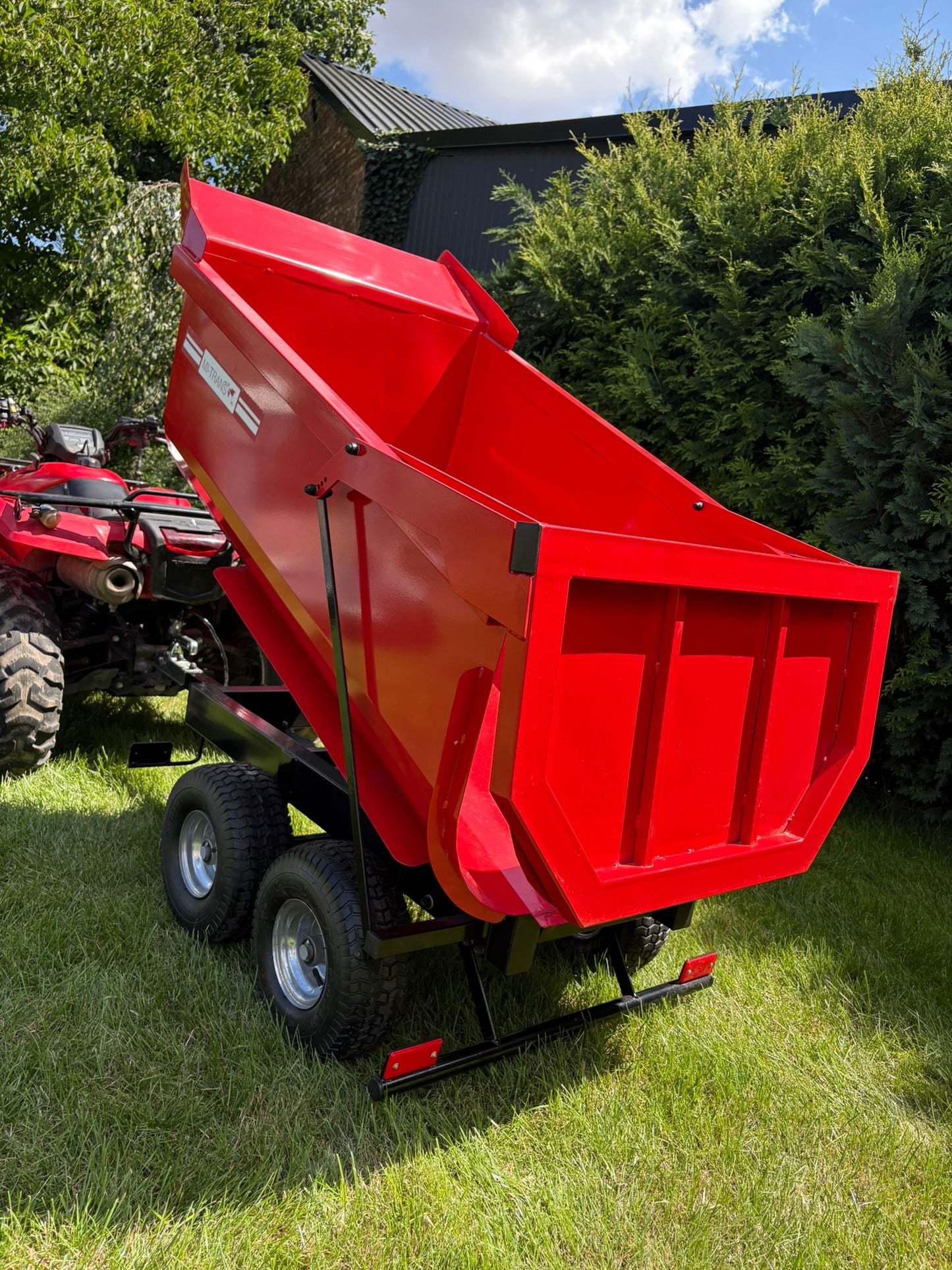 🇬🇧 MI-TRANS Mini Tipping Trailer – Electric Lift