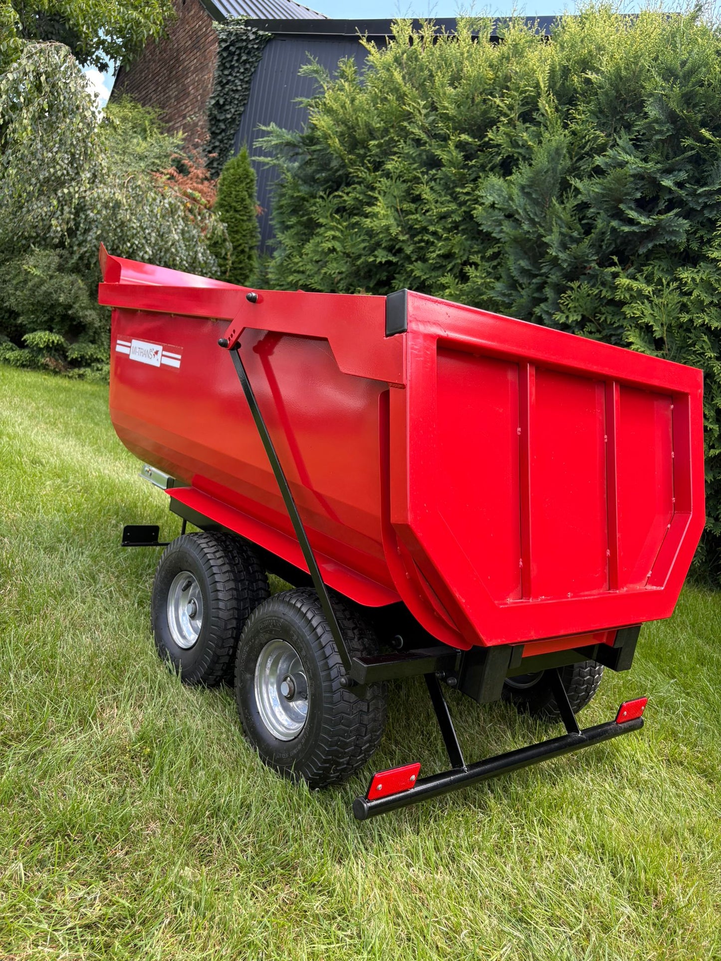 🇬🇧 MI-TRANS Mini Tipping Trailer – Electric Lift