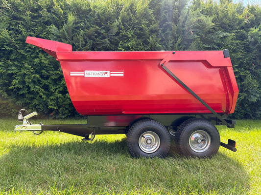 🇬🇧 MI-TRANS Mini Tipping Trailer – Electric Lift