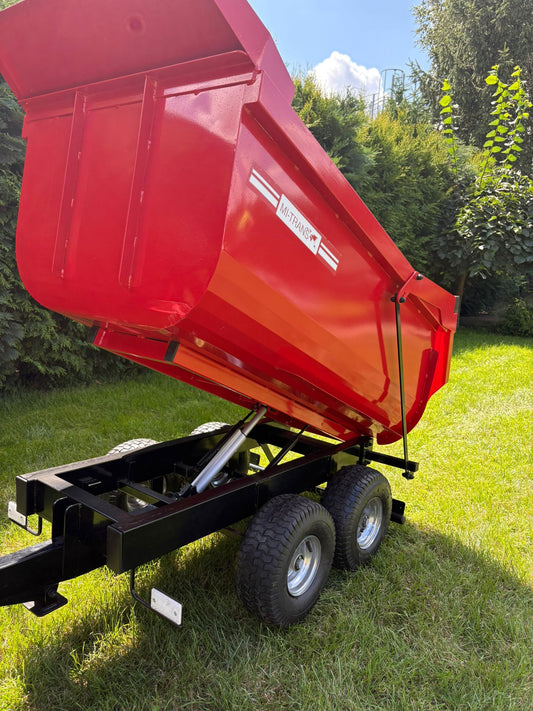 🇬🇧 MI-TRANS Mini Tipping Trailer – Electric Lift