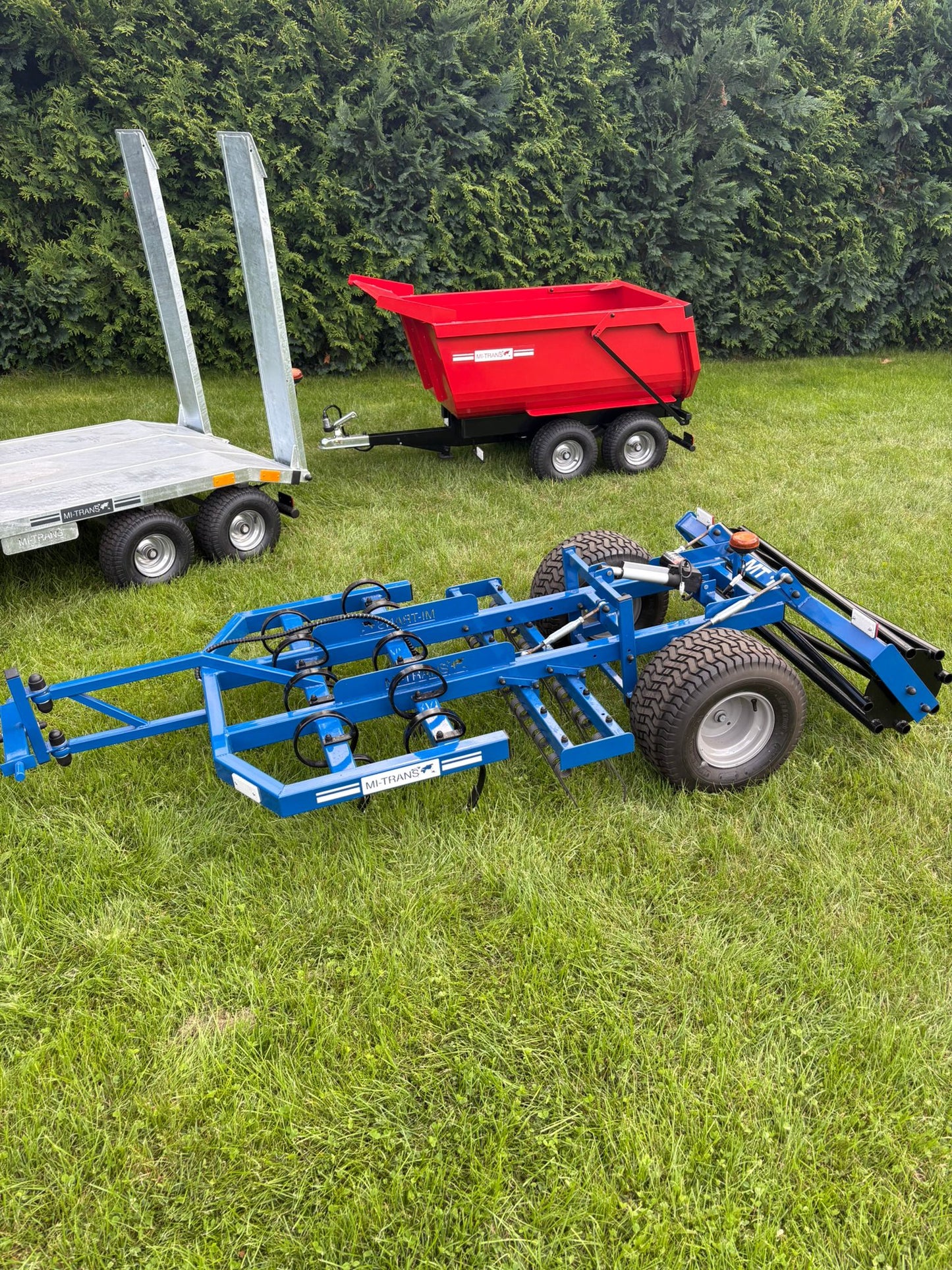 🇬🇧 Soil Cultivator MT-100 for Mini Tractor / Quad