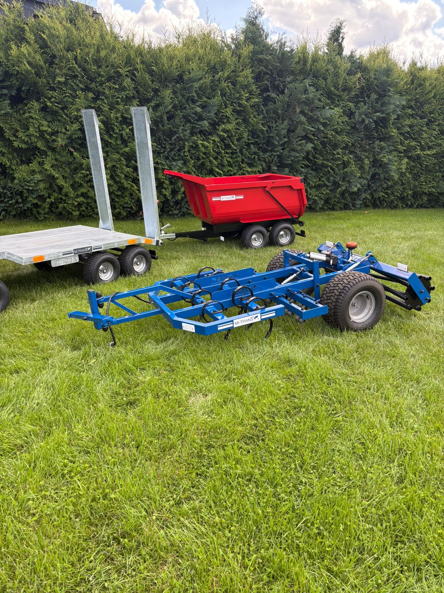 🇬🇧 Soil Cultivator MT-100 for Mini Tractor / Quad